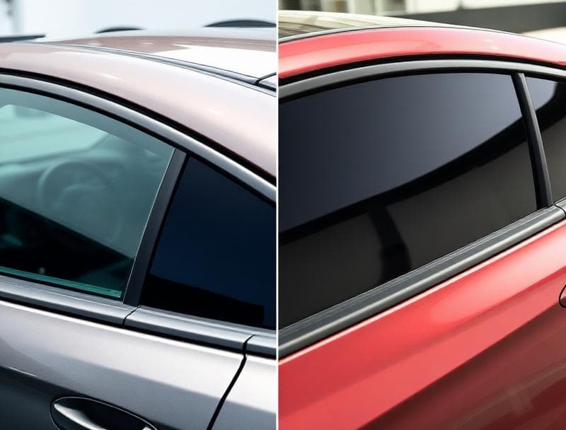 Car Tinting — Before & After